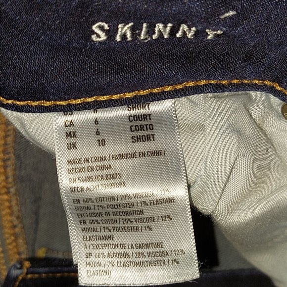American Eagle super stretch skinny jeans - Picture 4 of 6